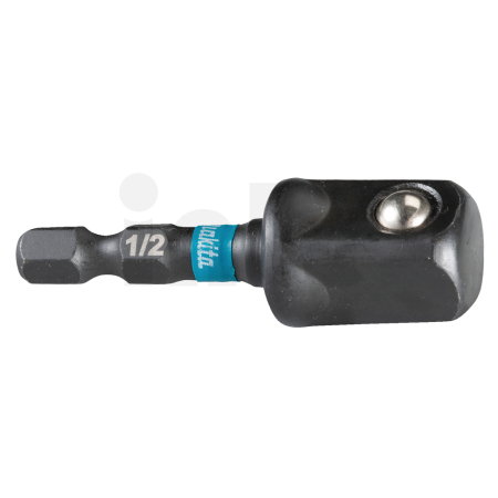 Makita - torzní adaptér 1/4" Impact Black, čtyřhran 1/2", 50mm B-66874