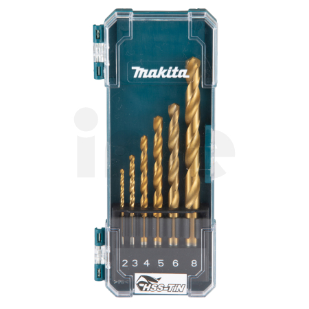 Makita - sada vrtáků HSS-TiN Ekonomická do kovu  6ks D-72833