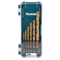 Makita - sada vrtáků HSS-TiN Ekonomická do kovu  6ks D-72833