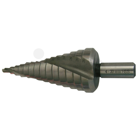 Makita - vrták stupňovitý  HSS-G S 4-30mm P-69917