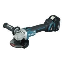 Makita - Aku úhlová bruska 125mm Li-ion LXT 18V/5,0Ah,Makpac DGA504RTJ