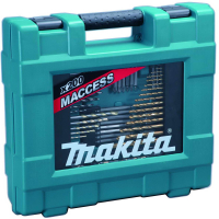 Makita - sada bitů a vrtáků 200 ks v plastovém kufru D-37194