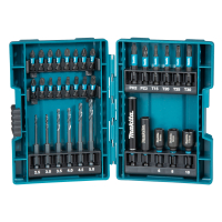 Makita - sada torzních bitů a vrtáků 1/4" IMPACT BLACK, 33 ks B-66896