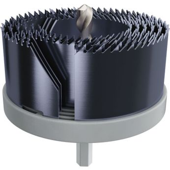 BOSCH Sada děrovek s adaptérem na dřevo a sádrokarton, 46; 53; 60; 67; 74; 81 × 31 mm 2608594506