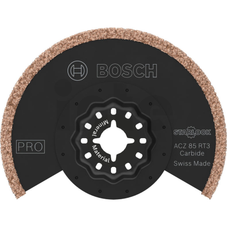 BOSCH Segmentový pilový list s karbidovými zrny PRO ACZ 85 RT3, 85 x 2,5 mm, 10 ks 2608669121