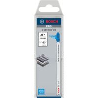 BOSCH Pilový plátek pro přímočaré pily PRO Metal Pipes and Profiles T321AF 132 mm, 25 ks 2608655126