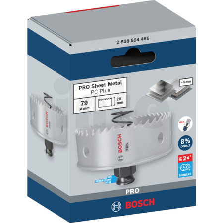 BOSCH Děrovka PRO Sheet Metal PC Plus, 79 mm 2608594466