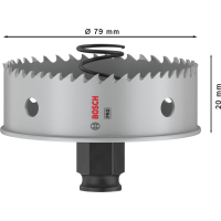 BOSCH Děrovka PRO Sheet Metal PC Plus, 79 mm 2608594466