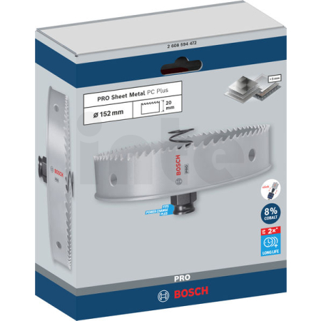 BOSCH Děrovka PRO Sheet Metal PC Plus, 152 mm 2608594472