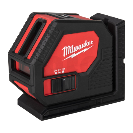 MILWAUKEE Zelený křížový laser na alkalické baterie 4933478753