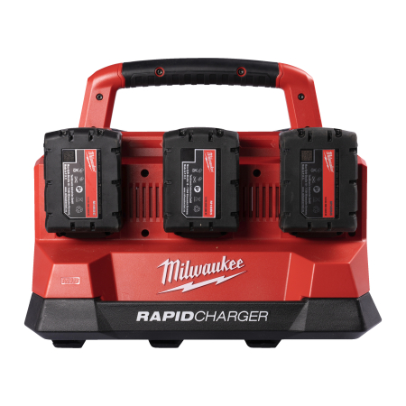 MILWAUKEE M18 PC6 šestiportová rychlonabíječka pro packout 4932480162