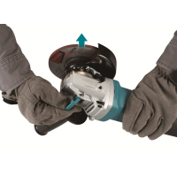 Makita - Úhlová bruska se systémem X-lock 125mm,SJS,1400W GA5080RX02