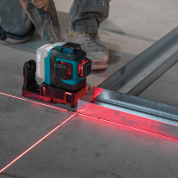 Makita - Aku čárový laser, červený, Li-ion CXT 10,8/12V, bez aku   Z SK700D