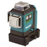 Makita - Aku čárový laser, zelený, Li-ion CXT 10,8/12V, bez aku   Z SK700GD