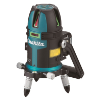 Makita - Aku křížový laser, zelený, Li-ion CXT 10,8/12V, bez aku   Z SK312GDZ