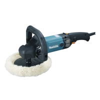 Makita - Rotační leštička 180mm,1200W 9237CB