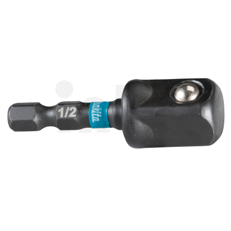 Makita - torzní adaptér 1/4" IMPACT BLACK, čtyřhran 1/2", 50mm B-66874