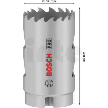 BOSCH Děrovka PRO Multi Material, 32 mm, se závitem 2608901502