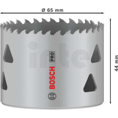 BOSCH Děrovka PRO Multi Material, 65 mm, se závitem 2608901521