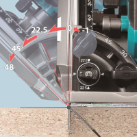 Makita - Aku ponorná pila s AWS 165mm Li-ion XGT 40V,Makpac,bez aku   Z SP001GZ03