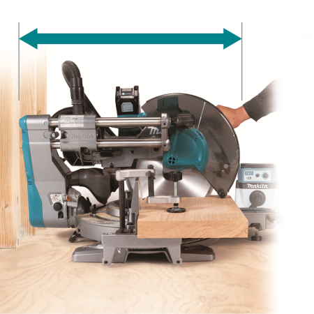 Makita - Aku pokosová pila s AWS 260mm Li-ion XGT 40V bez aku   Z LS004GZ01