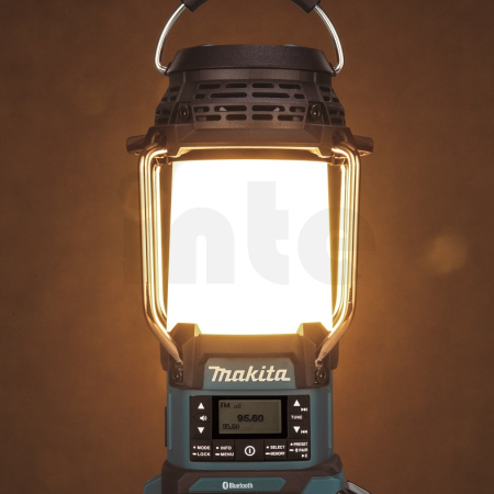 Makita - Aku rádio s DAB, BlueTooth a LED lampou Li-ion LXT 14,4/18V   Z DMR056