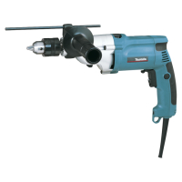 Makita - Příklepová vrtačka,1,5-13mm,2rychlosti,720W,Makpac HP2050HJ