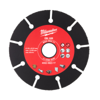 MILWAUKEE Karbidový kotouč 125x22,2 mm - 1 ks 4932492377