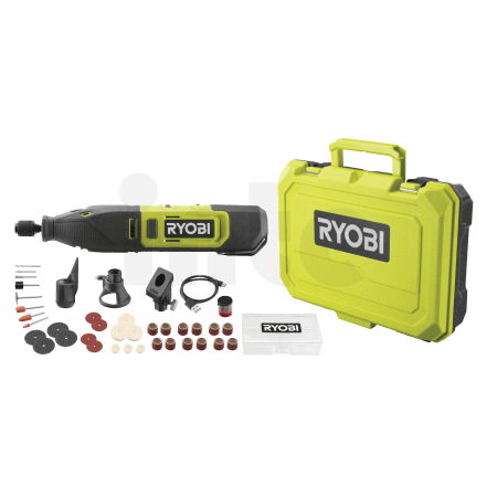 RYOBI RRT12 12V Multifunkční nářadí se třemi nástavci + 39ks příslušenství 5133005635