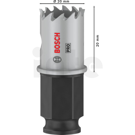 BOSCH Děrovka PRO Sheet Metal PC Plus, 20 mm 2608594440