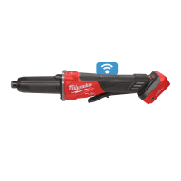 MILWAUKEE M18 FDGROVPDB-0X FUEL ONE-KEY přímá bruska s proměnnými otáčkami a kolébkovým spínačem 4933480957