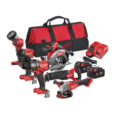 MILWAUKEE M18 FPP6E3-502B FUEL sada aku nářadí 4933480874