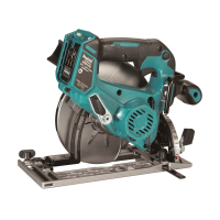 Makita - Aku okružní pila 165mm Li-ion XGT 40V  bez aku   Z HS012GZ01