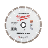 MILWAUKEE Diamantový kotouč segmentový SUDD 230 mm 4932492152