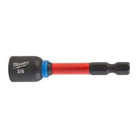 MILWAUKEE Magnetický nástrčný klíč SHOCKWAVE IMPACT DUTY 3/8"x65 mm - 1 ks 4932492440