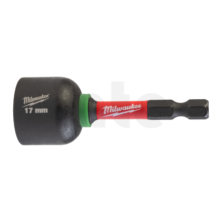 MILWAUKEE Magnetický nástrčný klíč SHOCKWAVE IMPACT DUTY HEX 17x65 mm - 1 ks 4932492444