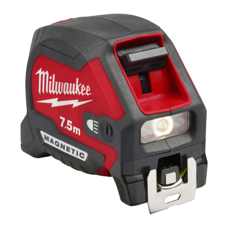 MILWAUKEE LED magnetický svinovací metr 7,5 m 4932492469