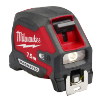 MILWAUKEE LED magnetický svinovací metr 7,5 m 4932492469