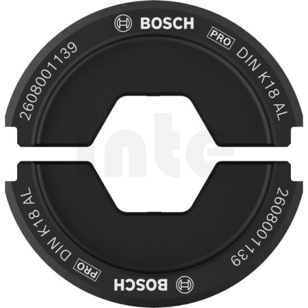 BOSCH Lisovací matrice PRO, DIN K18 AL, 70 mm², hliník 2608001139