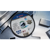 BOSCH Řezací kotouč PRO Stainless Steel and Metal, 125 × 1 × 22,23 mm, rovný, 100 ks 2608626113