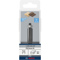 BOSCH Zarovnávací fréza se spodním ložiskem PRO, Ø 12,7 × D 40, stopka 8 mm 2608629674