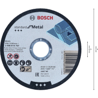 BOSCH Rovný řezací kotouč Standard for Metal 115 mm, 22,23 mm 2608619767