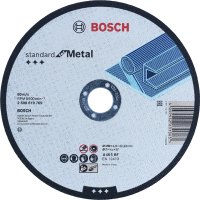 BOSCH Rovný řezací kotouč Standard for Metal 180 mm, 22,23 mm 2608619769