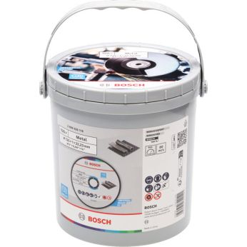 BOSCH Rovný řezací kotouč Standard for Metal 125 × 1 × 22,23 mm, 100 ks 2608626116