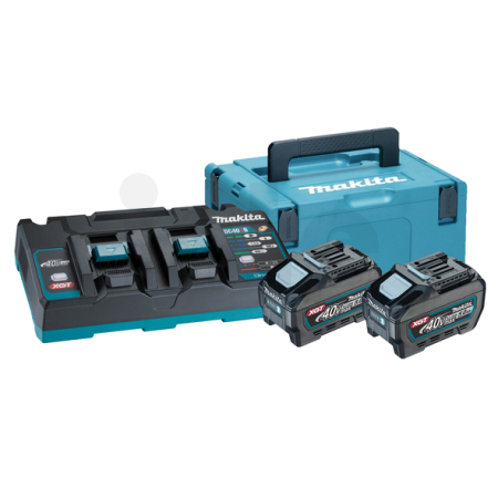 Makita - sada Li-ion XGT 40V 2ksBL4050F+1ksDC40RB+1ksMakpac 191U13-9