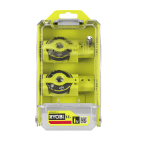 RYOBI RAR300K-12 12ks sada řezných kotoučů Twist Lock 5132005841