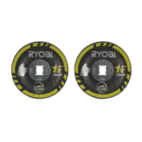 RYOBI RAR507-2 38mm brusné kotouče do kovu 5132005855