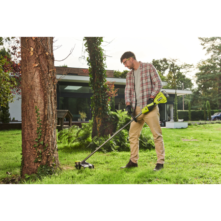 RYOBI RY18LTX38A 18V HP Bezuhlíková akumulátorová strunová sekačka, šířka záběru 38cm 5133005730