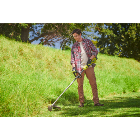 RYOBI RY18LTX38A 18V HP Bezuhlíková akumulátorová strunová sekačka, šířka záběru 38cm 5133005730