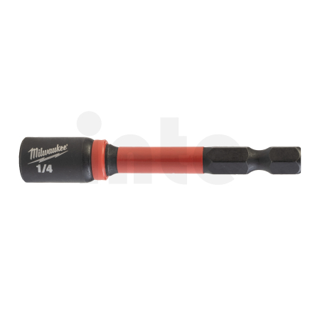 MILWAUKEE Magnetický nástrčný klíč SHOCKWAVE IMPACT DUTY 1/4"x65mm-1ks 4932492436